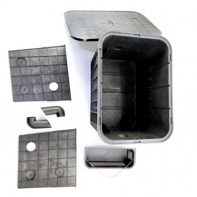 PP Resin Plastic Oil Sewage Treatment Grease Trap 