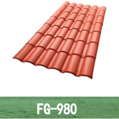 Roma PVC Plastic Roof Tile 