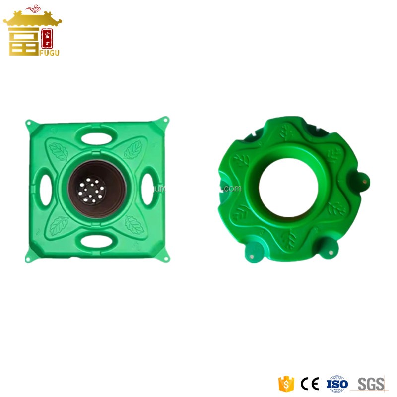 HDPE Environmentally Friendly Sewage Treatment Water Plants Artificial Bio Floating Island 