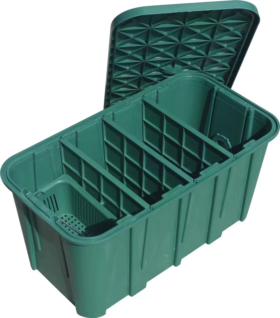Plastic Equipment Commercial Bio Oil Filter Hdpe Grease Trap