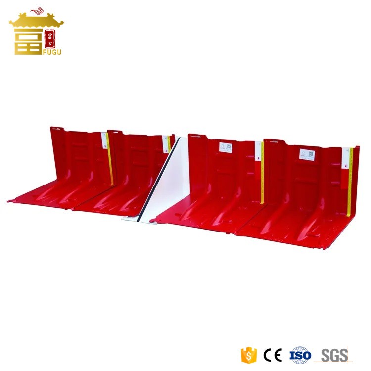 FUGU ABS Plastic Flood Barrier For Garage Traffic Doors Water Gate Barrier 