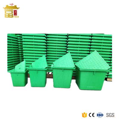 China New Trend Custom Cast Iron Threading Well Square Manhole Cover 